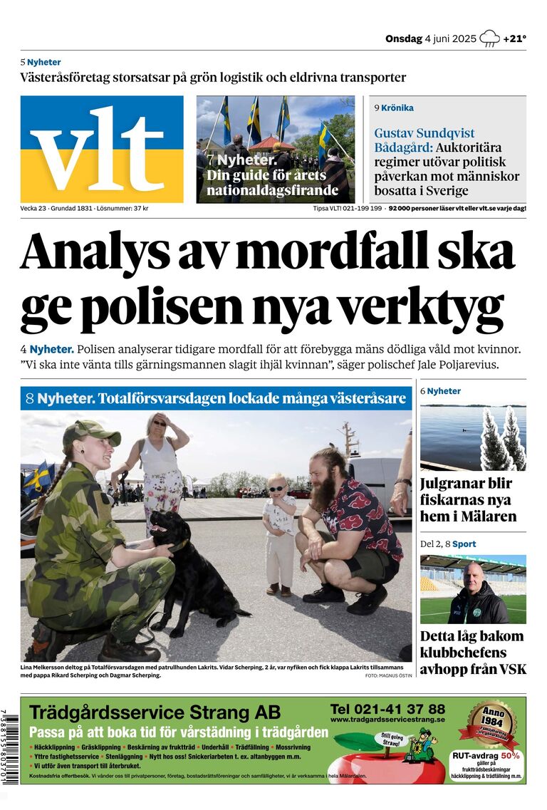 VLT (Vestmanlands Läns Tidning)